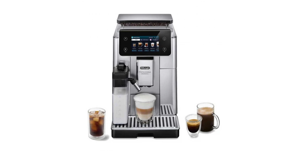 Coffee machines automatic DELONGHI PRIMADONNA AROMATIC  ECAM630.55.SSM 