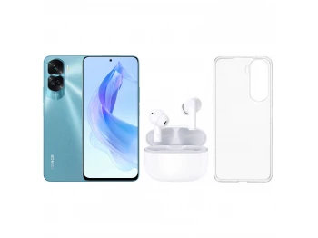 Смартфон HONOR 90 LITE CRT-NX1 8GB 256GB (Cyan Lake)+90 Lite TPU Case+Earbuds X7Lite 