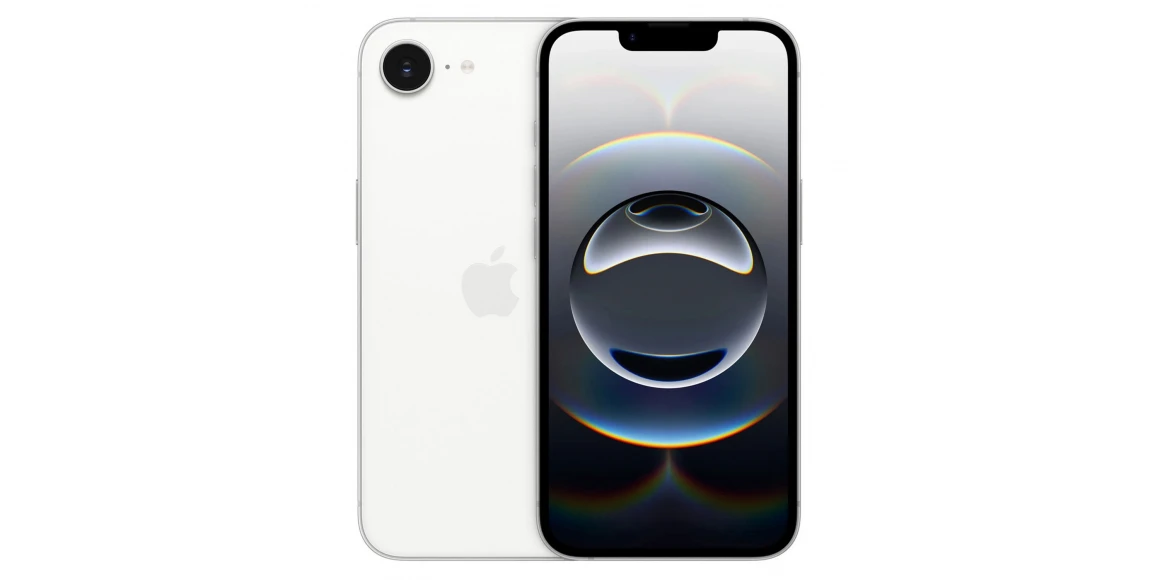 Смартфон APPLE iPhone 16e 128GB (White) (A3409) (MD1R4HX/A)
