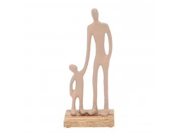 Декоративные акссесуары KOOPMAN STATUE MAN AND CHILD 24CM (132299) (A68120600)