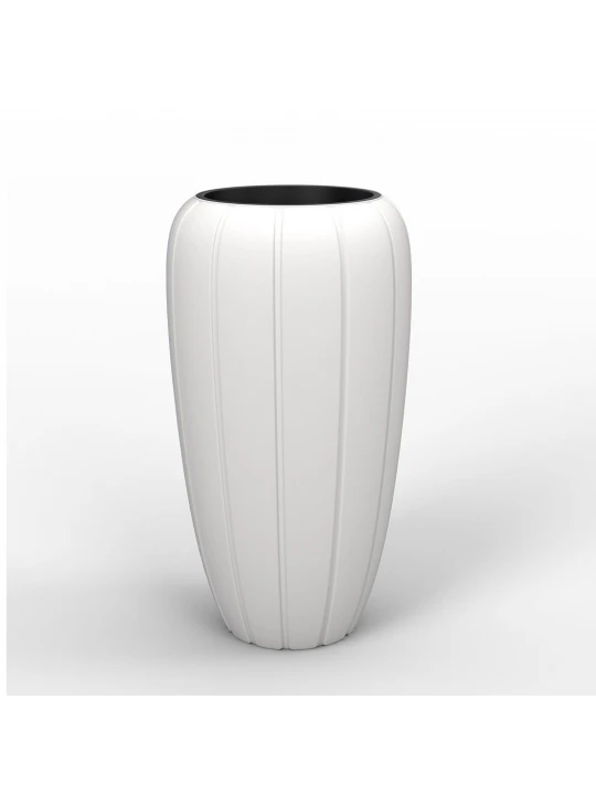Flower pot LAMELA LA897-05 DONICA BIG GAJA 400 WHITE 