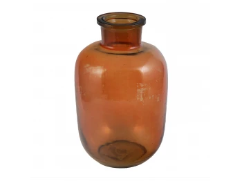 Ваза KOOPMAN VASE GLASS DIA 170XH280MM 3ASS (233699) (YE1000600)