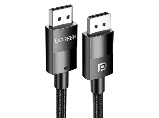 Cable UGREEN DP to DP 8K60Hz 3m (BK) (80393)