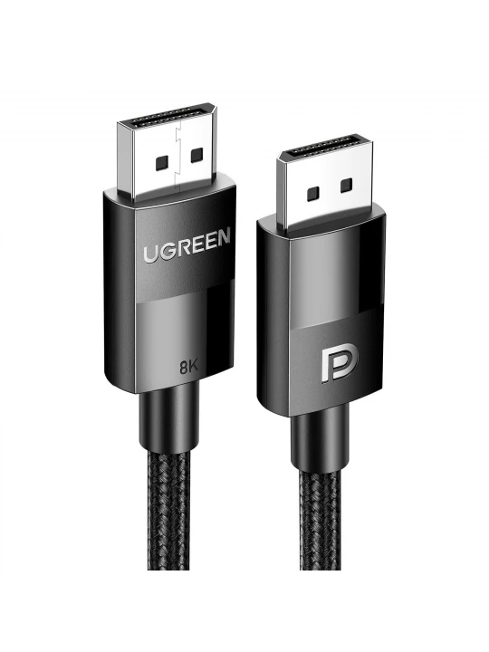 Cable UGREEN DP to DP 8K60Hz 5m (BK) (80394)