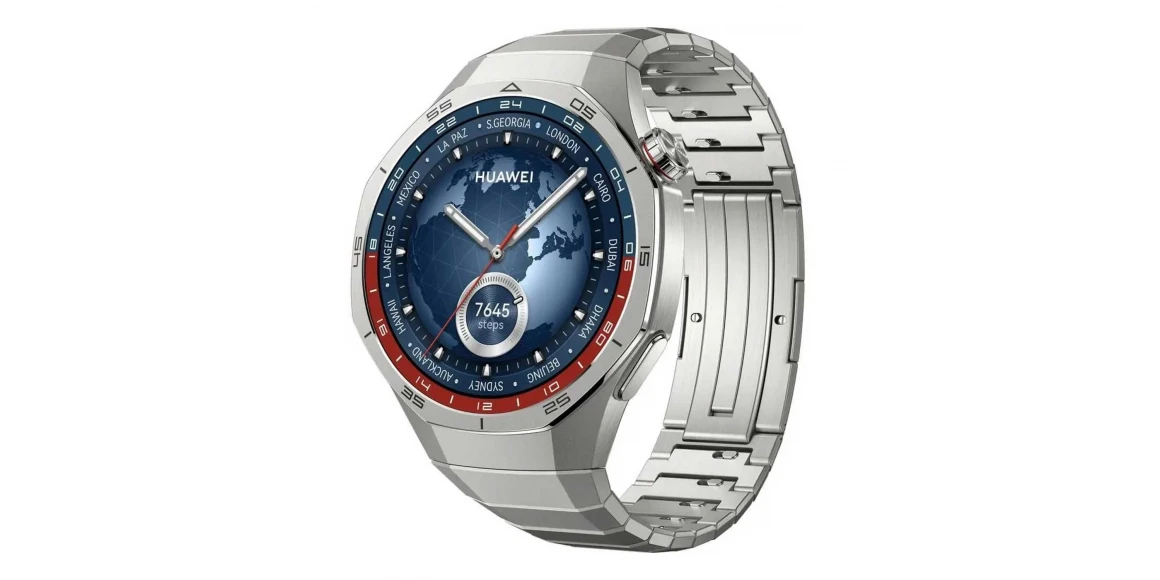 Smart watch HUAWEI WATCH GT5 Pro 46mm Titanium Strap Vili-B29 (Titanium) (55020DGG)