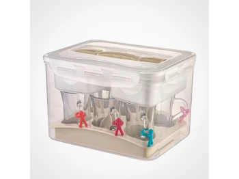Բաժակների հավաքածու LIMON 43035 FOR PICNIC WITH BOX 6PC(502884) 