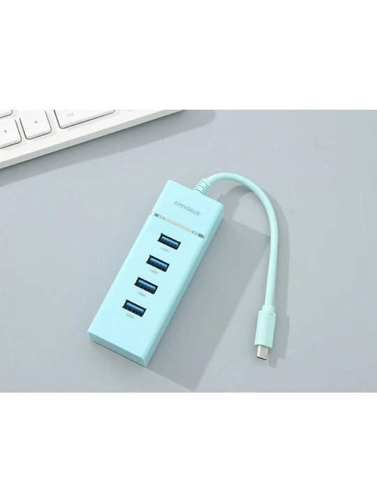 Accessories for smartphone XIMI 6941241683499 USB WITH 4PORTS GREEN (683499)