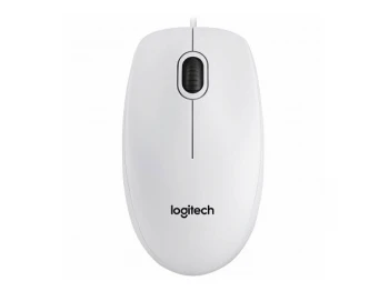 Մկնիկ LOGITECH B100 OPTICAL USB (WHITE) (L910-003360)