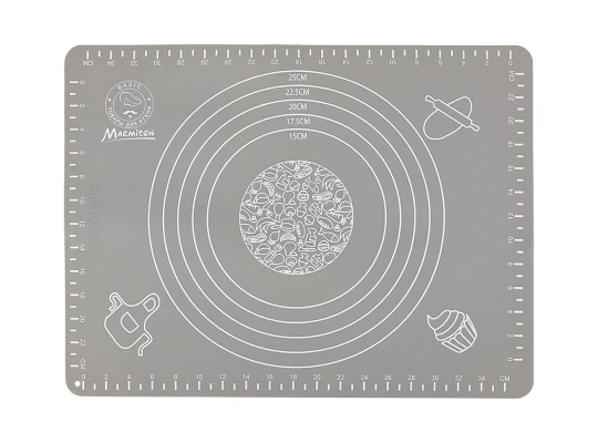 Chopping board MARMITON 17408 SLICONE GREY 40X30CM 