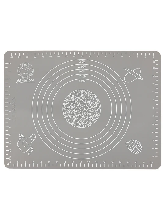 Խոհարարական տախտակ MARMITON 17408 SLICONE GREY 40X30CM 