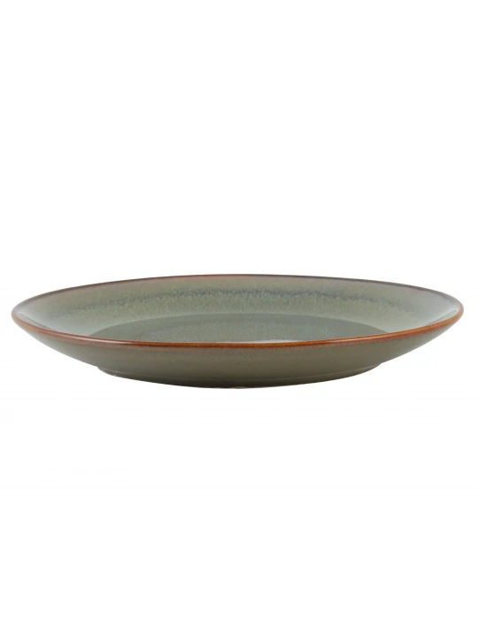Plate LAROSE CYRLW-01-C REACTIVE COLOR GLAZE BROWN DINNER 26CM 