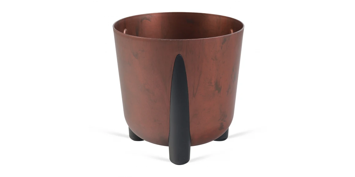 Flower pot LAMELA LA208-06 FRIDA ROUND 180 COPPER 