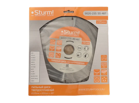 Отрезной диск STURM 9020-235-30-48T (090854-571)