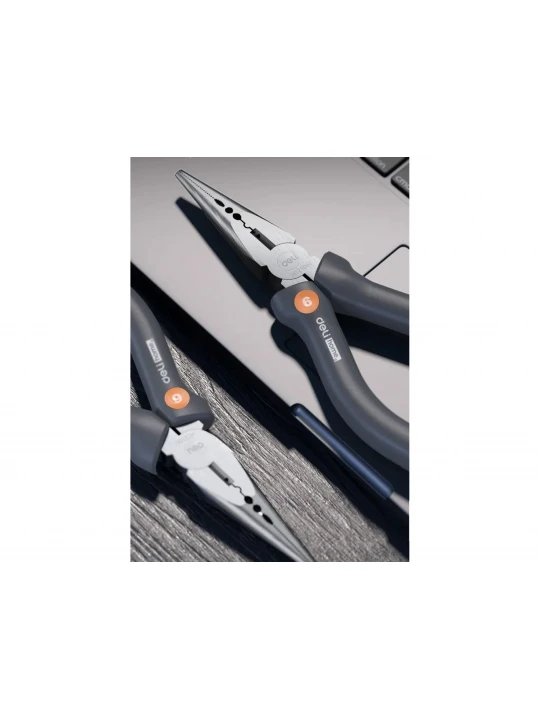 Flat-nose plier DELI HT2106C 