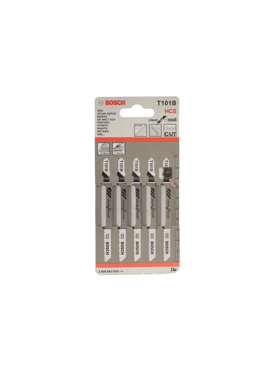 Лезвия пилы BOSCH T101B HCS (006781)