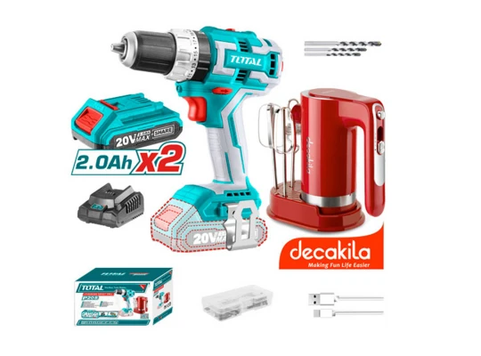 El. tools set TOTAL TOSLI23062 
