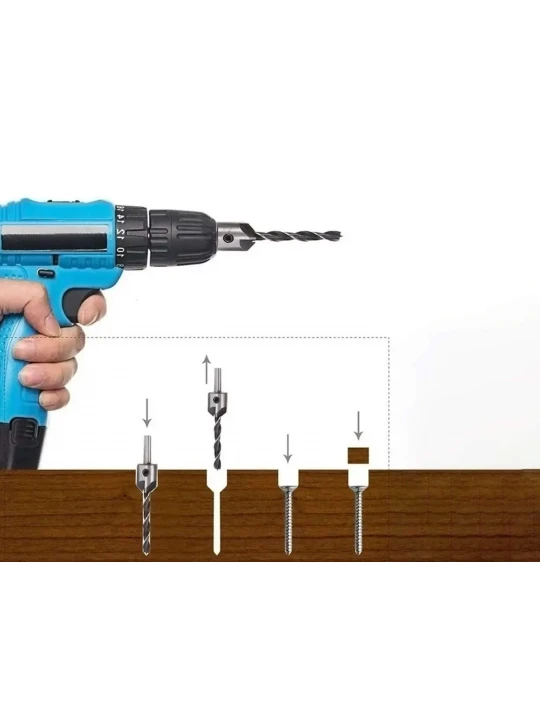 Сверла VERTEXT TOOLS 0987-3-10 7 PCS (002112-421)