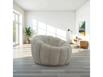 Armchair HOBEL TWIX LIGHT CAPPUCCINO KUZU 2 (1) 