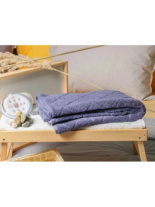 Банное полотенце RESTFUL BLUE PRINT 600GSM 70X140 