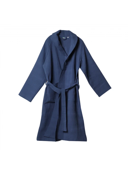 Bathrobe RESTFUL PPBR BLUE M 