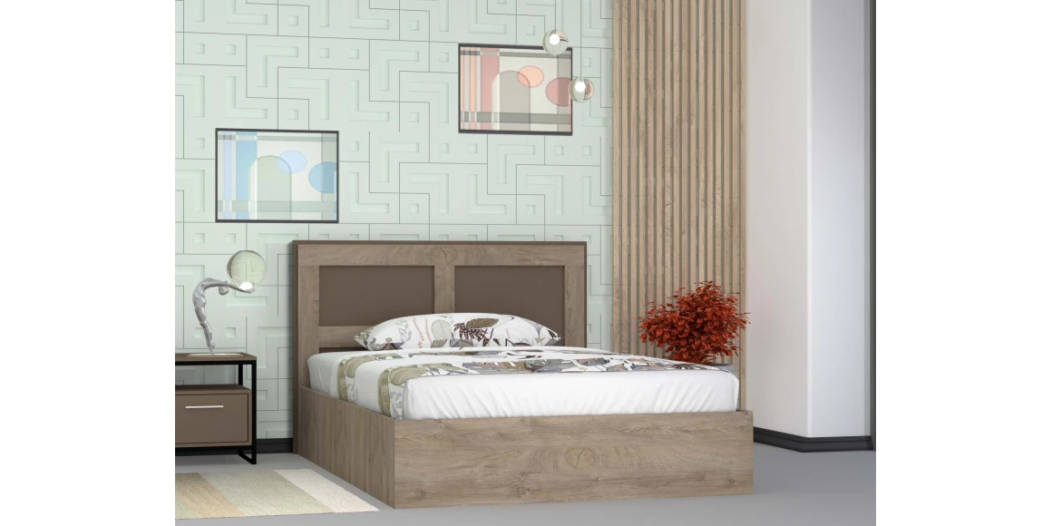 Bed HOBEL EX-C23 140X200 K105/7166 (3) 