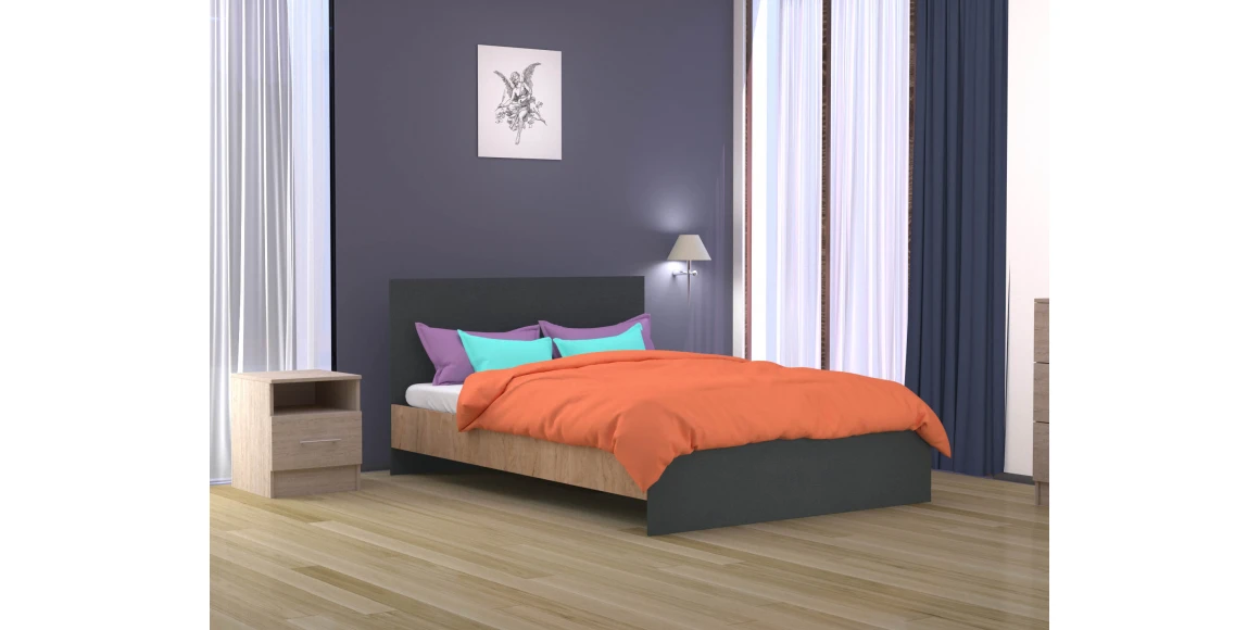 Bed HOBEL SB 140X200 K086/0164 (3) 