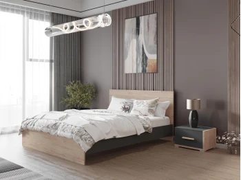 Bed HOBEL SB 180X200 0164/K086 (3) 