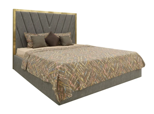 Кровать HOBEL V 180X200 DARK GREY KIPRUS 10 (5) 