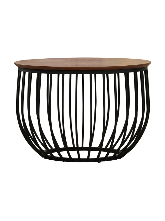 Журнальный стол HOBEL ELIDA M-75 F720 BLACK KAJURA AREX (1) 