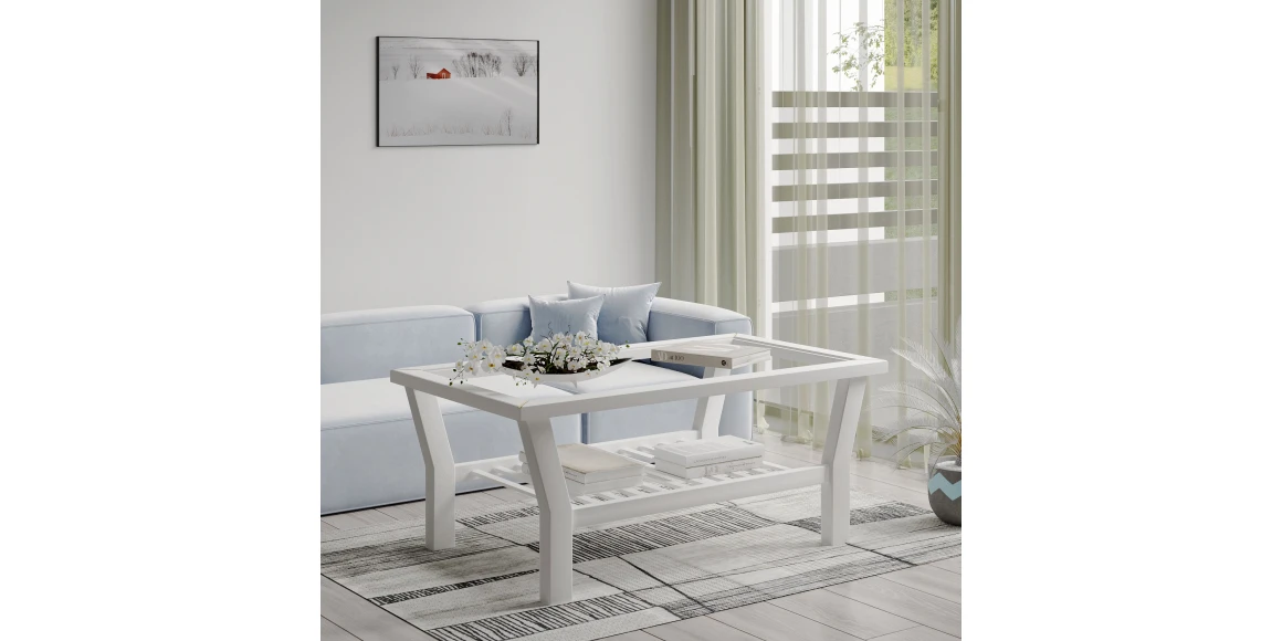 Coffee table HOBEL LUCI WOOD ANTIK GOLD (1) 