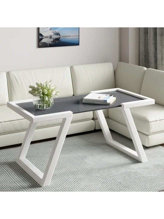 Coffee table HOBEL MIA GLASS-ANTIC GOLD(2) 