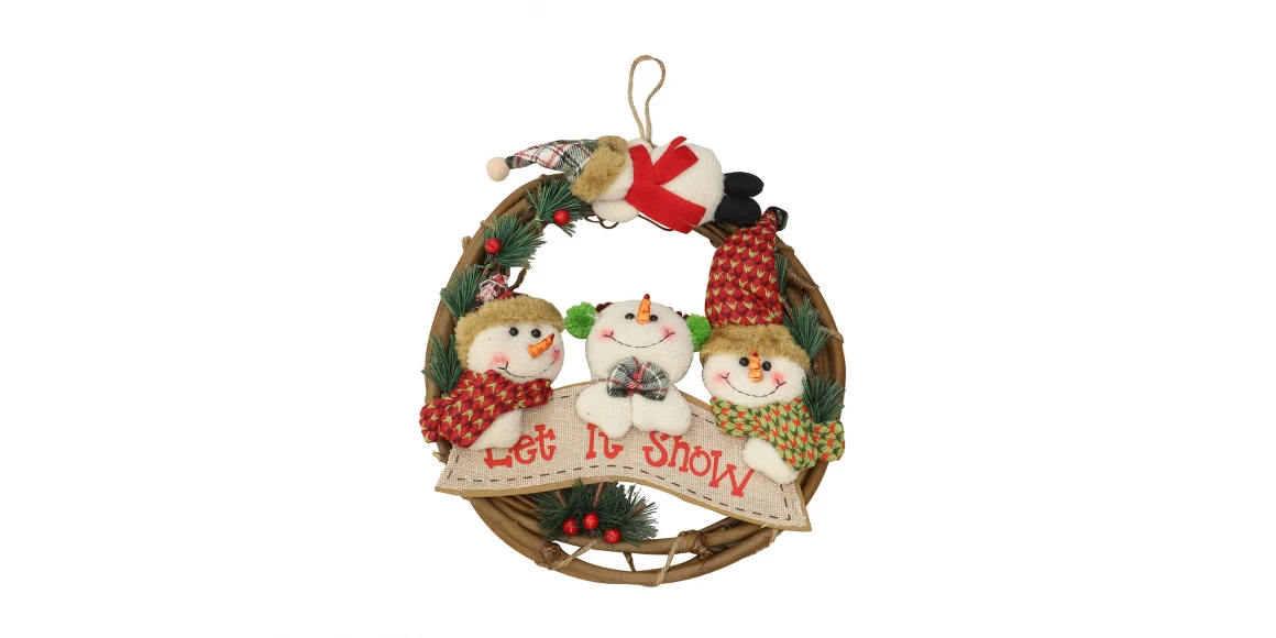 N/y decorate objects RED HOUSE CHRISTMAS DECORATION 29*29 (23SWJ04052191)