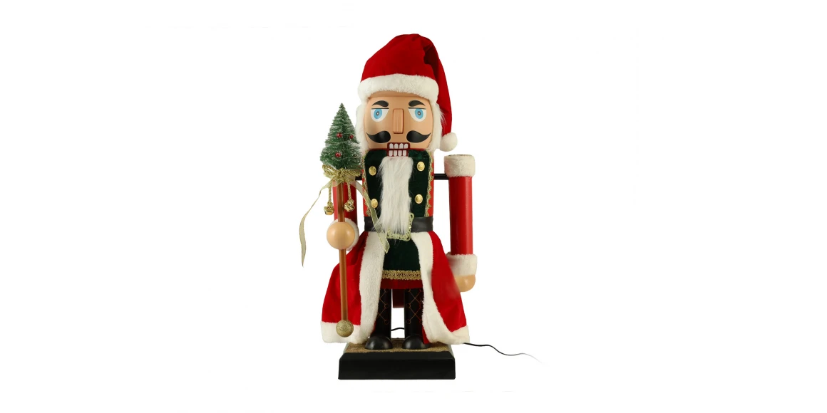 N/y decorate objects KOOPMAN NUTCRACKER 110CM WITH XMAS HAT (ASK001900)