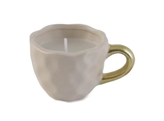 Candle KOOPMAN CANDLE IN CUP 8X6X5CM 4ASS (057820) (APF648330)