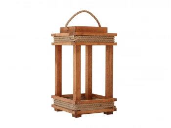 Դեկորատիվ առարկաներ HOBEL CANDLESTICK WOOD 