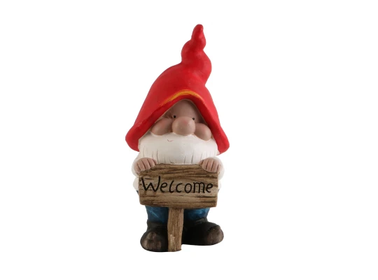 Декоративные акссесуары KOOPMAN GNOME WITH SIGN 44CM (795203170)