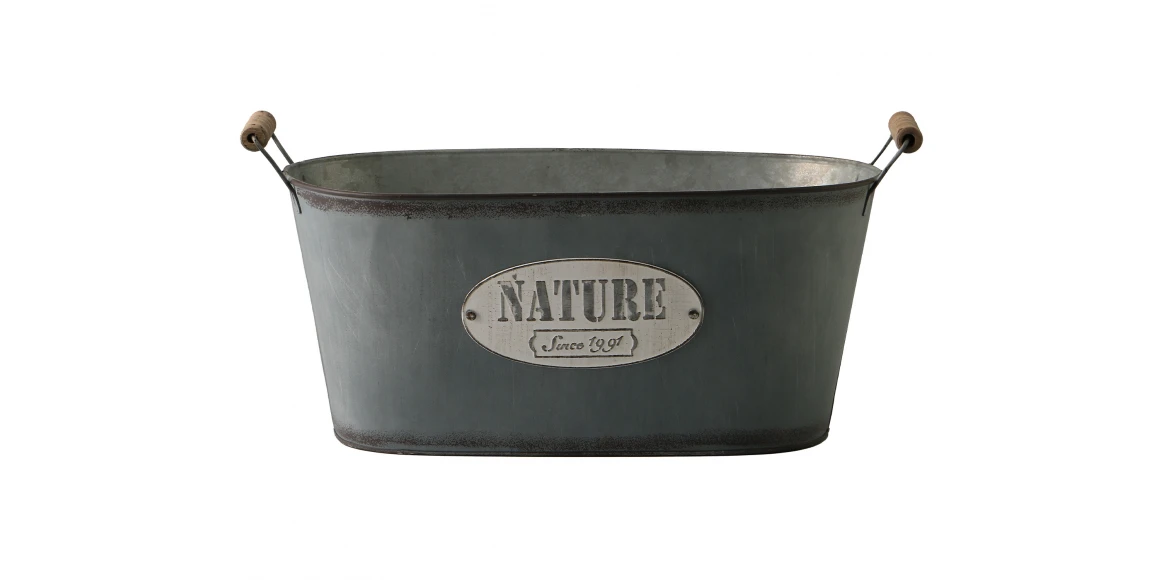Decorate objects KOOPMAN PLANTER OVAL 395X175X195MM (FZ3000700)