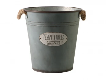 Decorate objects KOOPMAN PLANTER ZINC 295X300MM (FZ3000670)