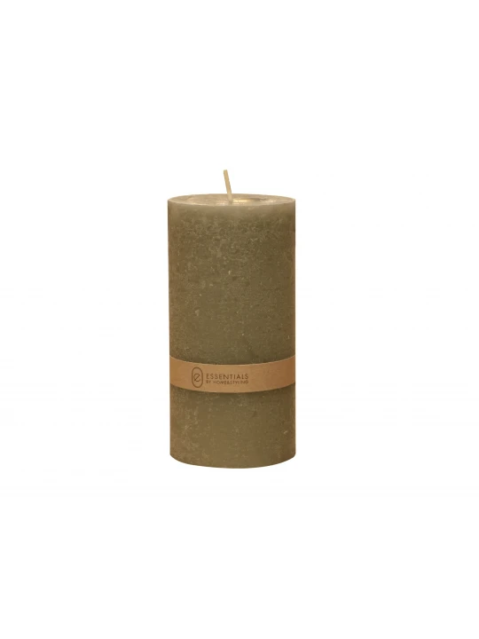 Свеча KOOPMAN PILLAR 7X14CM MID GREY (420007110)