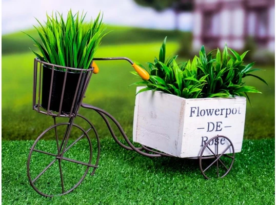 Decorate objects SIMA-LAND PLANTER BIKE 53*13*22 cm (5274542)