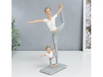 Դեկորատիվ առարկաներ SIMA-LAND MOTHER WITH DAUGHTER IN POSE OF DANCER 25.5x6.5x19.5 (7077661)