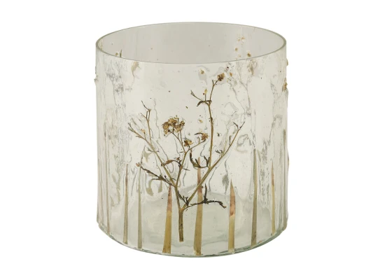Подсвечник KOOPMAN TEALIGHT HOLDER 10X11CM LEAF (A68101310)