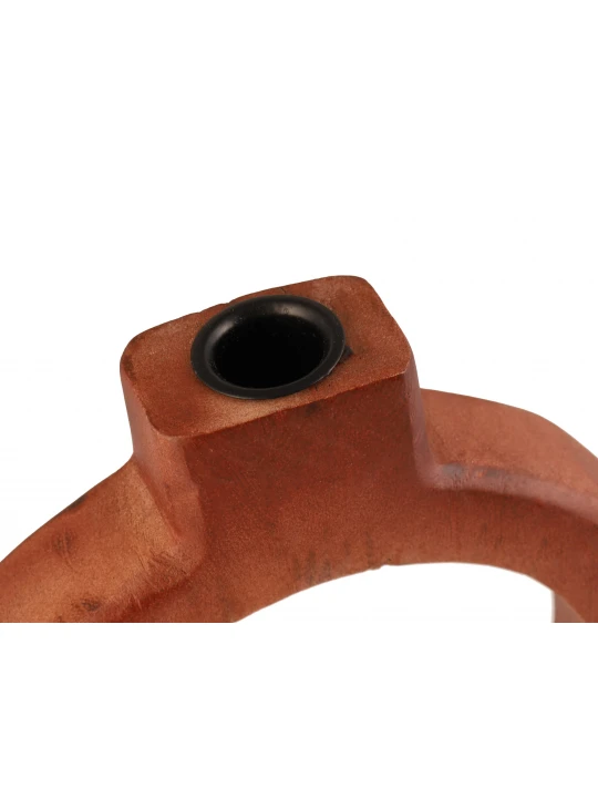 Подсвечник KOOPMAN TEALIGHT HOLDER ROUND H25 WALNUT (A68100050)