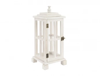 Դեկորատիվ առարկաներ HOBEL CANDLESTICK WHITE-04M 