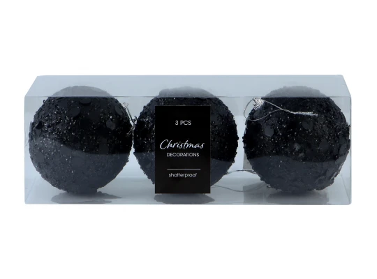 N/y decorate objects KOOPMAN XMAS BALL WITH SEQUINS 10CM (AWR302520)
