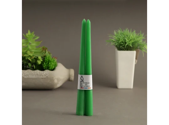 Candle WOC THIN AND LONG (GREEN)