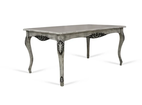 Ճաշասեղան HOBEL 02A (100X160X200) ANTIK GREY (1) 