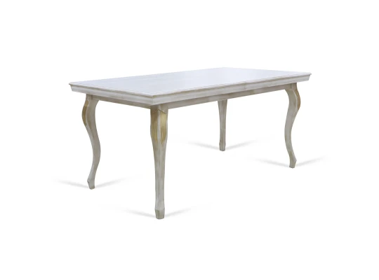 Dining table HOBEL 09A DT (90X160X200) ANTIK GOLD (1) 