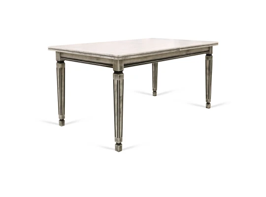 Dining table HOBEL 10A DT (90X160X200) ANTIK GREY (1) 