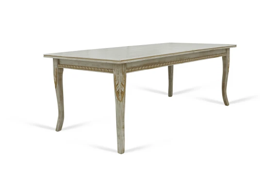 Dining table HOBEL NIKA DT-136 P (100x200x240) ANTIK GOLD (1) 